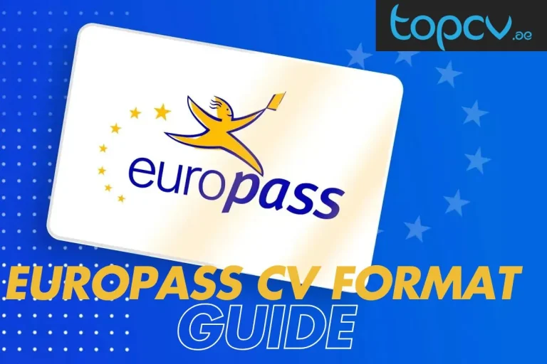 europass cv formate