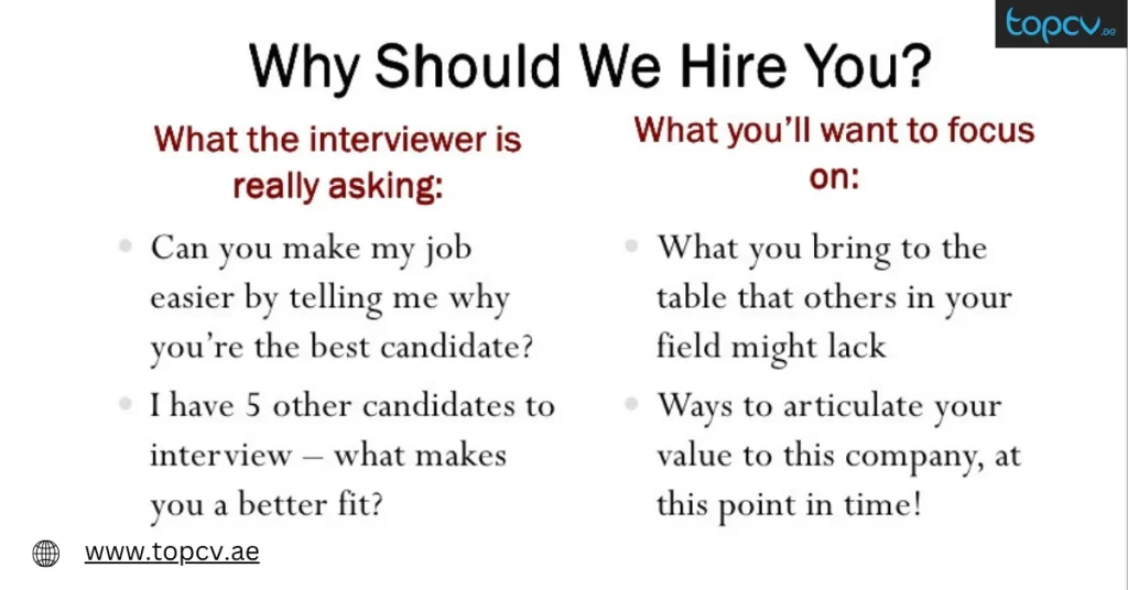 why should we hire you answer