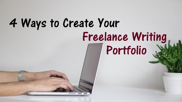 create your freelance portfolio